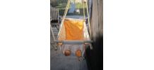 Zebul'hamac blanc cassé / orange