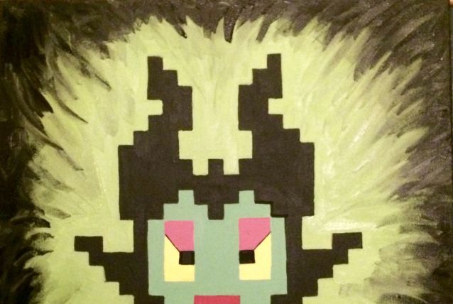pixel art MALEFIQUE 