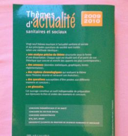 Livre Themes d'actualité sanitaires et sociaux