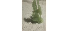 statuette jade  jadéite vintage 18/14