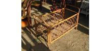 LIT ENFANT EN ROTIN VINTAGE