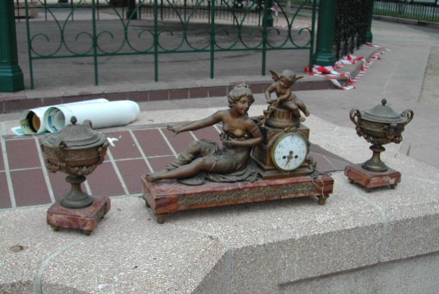 GARNITURE DE CHEMINEE