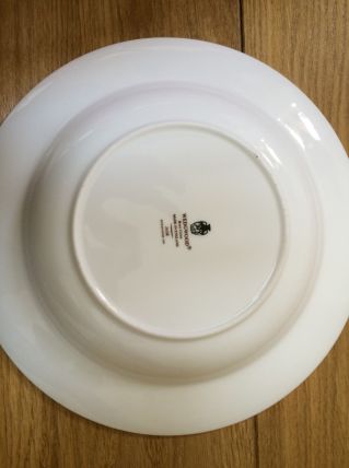 assiette porcelaine