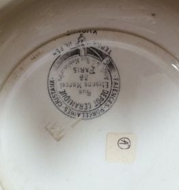 assiette porcelaine