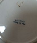 assiette porcelaine