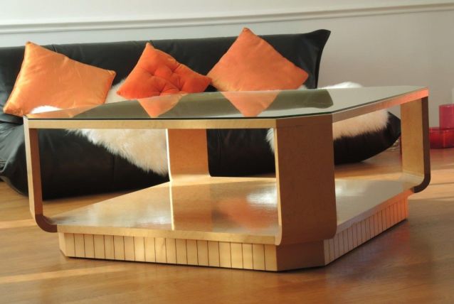 Table basse Art Déco par Daisy Simon