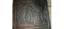 2 plaque de fonte