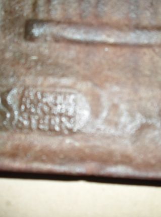 2 plaque de fonte