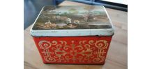 Boite a biscuit metal vintage