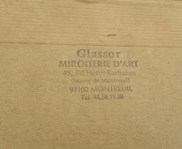 Grand miroir vogue vintage
