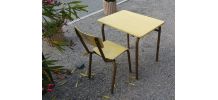 petit bureau d'écolier vintage