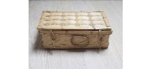 petit boîte / valise en osier