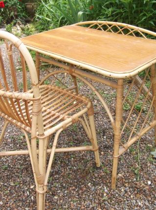 table en rotin