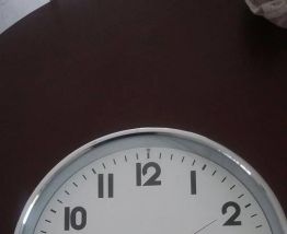 Horloge "JAZ" orange années 70