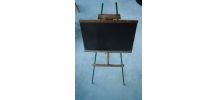 Tableau d'ecolier enfant vintage