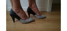Escarpin bicouleur Softgrey