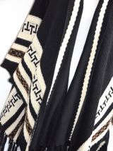 Magnifique Poncho taille Unique bohoemien