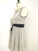 Robe patineuse girly preppy noeud papillon tulle dentelle New Look T36/38