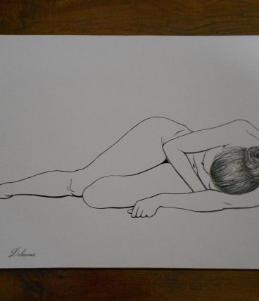 dessin d'art Delacoux