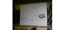 dessin d'art Delacoux