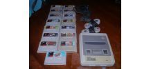 Super nintendo avec 15 jeux