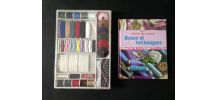 Ensemble de couture coffret et livre "bases et techniques"