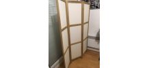 Très beau paravent en bois et tissu à 20€ (Best seller Maisons du Monde -70%)
