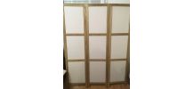 Très beau paravent en bois et tissu à 20€ (Best seller Maisons du Monde -70%)