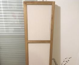 Très beau paravent en bois et tissu à 20€ (Best seller Maisons du Monde -70%)