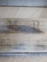 casier à bouteilles vintage en bois