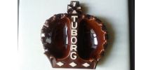Cendrier publicitaire Tuborg couronne