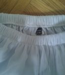 jupon blanc court taille S/M