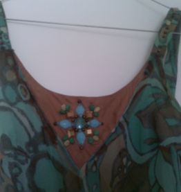 robe longue style queue de pie