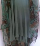 robe longue style queue de pie