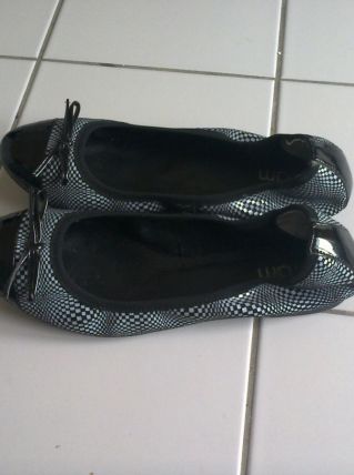 ballerine noir et blanc