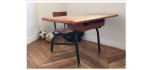 PUPITRE D'ECOLIER ANNEES 1950