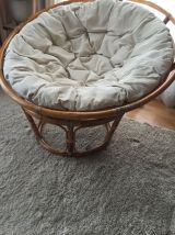 Fauteuil rotin en peluches inspiré du designer Fernando
