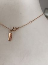 Collier œil or jaune et en diamant Paul &amp; Joe