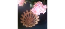 2 Cache Pot en Bambou &amp;amp; Rotin Vintage