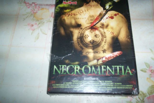 DVD NECROMENTIA film d'horreur état neuf 