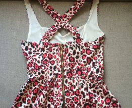 Robe Léopard Pink &amp; White