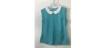 Top bleu ciel Suite Blanco taille M