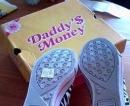 Baskets en toile compensées T.38 (type converse)