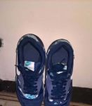 Air max bleu fleurie