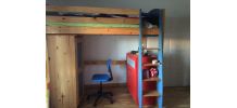 Vend mezzanine bois massif