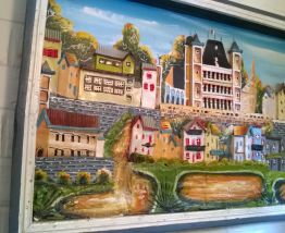 Tableau peinture figurative