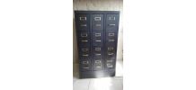 Armoire métallique RONEO style industriel