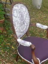 fauteuil médaillon