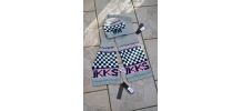 IKKS set Bonnet fille 2/4 ans et écharpe 128 cm 