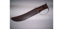 SABRE à Champagne ET ETUI CUIR 